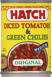 Hatch Medium Original Diced Tomatoes & Green Chilies