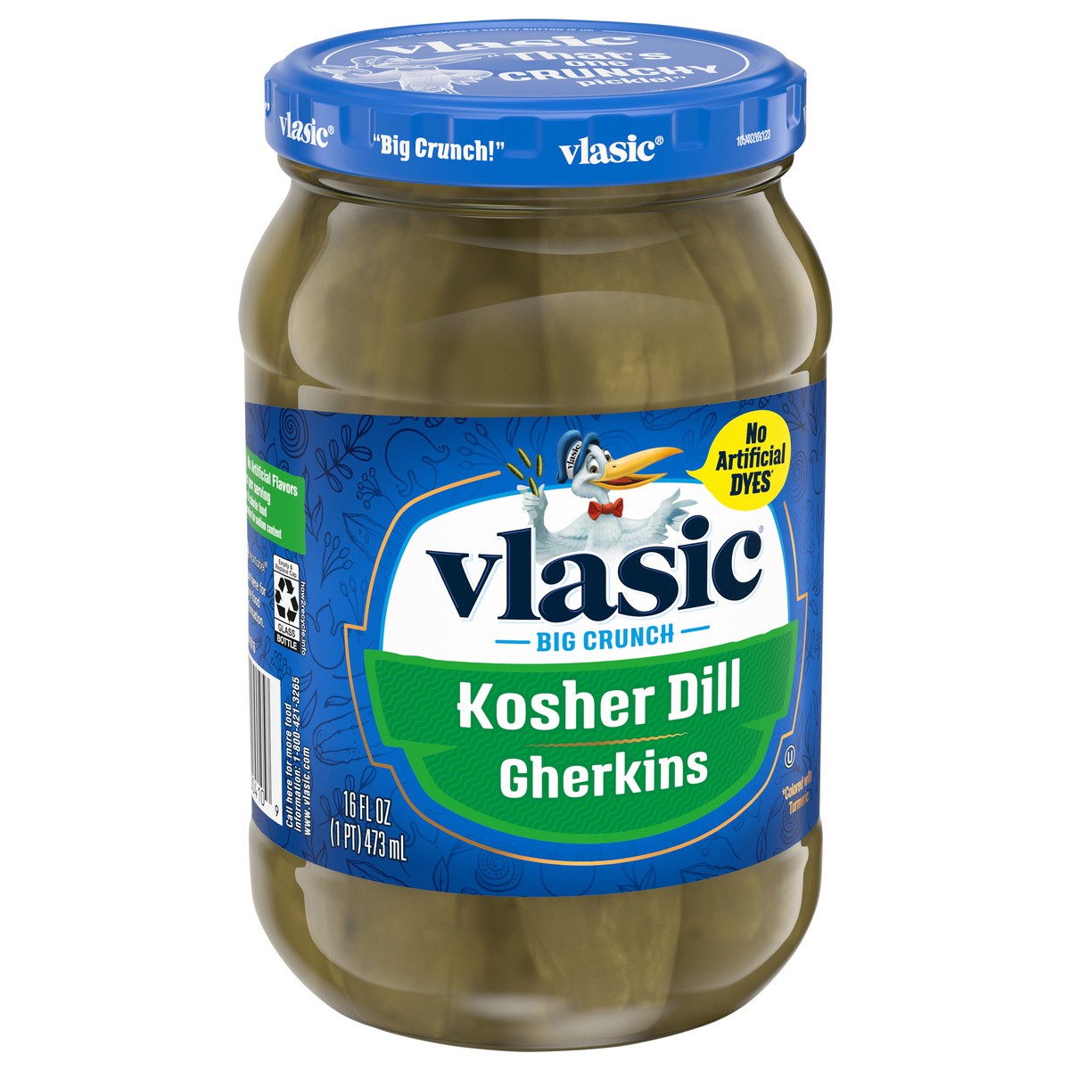 slide 3 of 9, Vlasic Kosher Dill Gherkins Pickles, Keto Friendly, 16 fl. oz., 16 fl oz