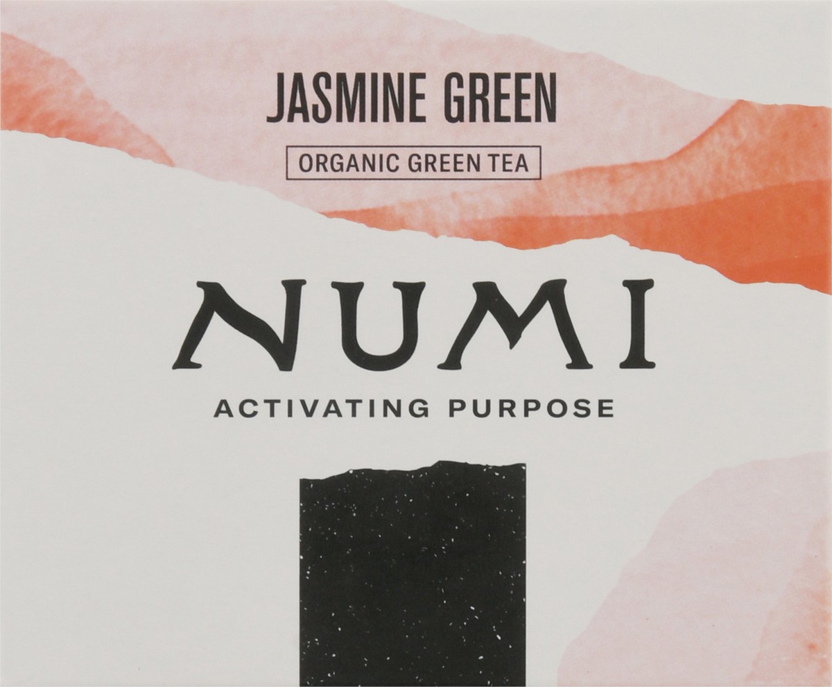 slide 5 of 10, Numi Organic Jasmine Green Tea, 18 ct