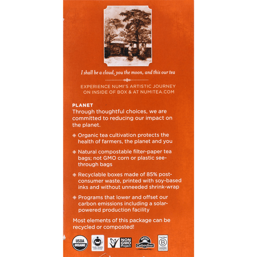 Numi Organic Jasmine Green Tea 18 ct Shipt