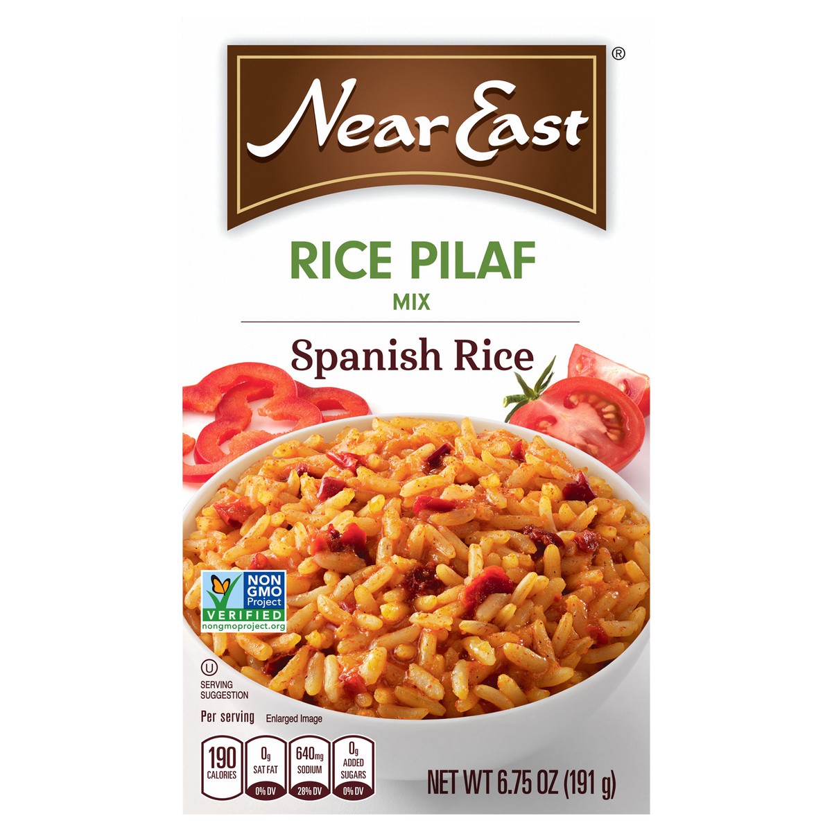 slide 1 of 6, Near East Rice Pilaf Mix Spanish Rice 6.75 Oz, 6.75 oz