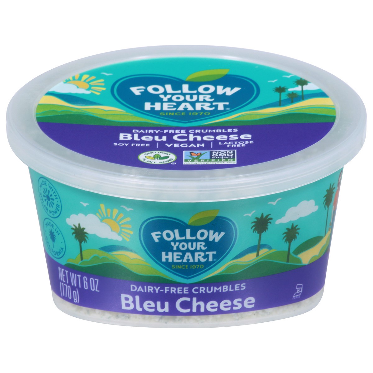 Follow Your Heart Bleu Crumbles Cheese 1 ct | Shipt