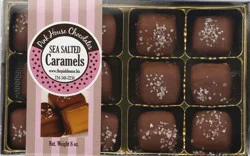 Pink House Chocolates Sea Salted Caramels Chocolate 1.5 oz