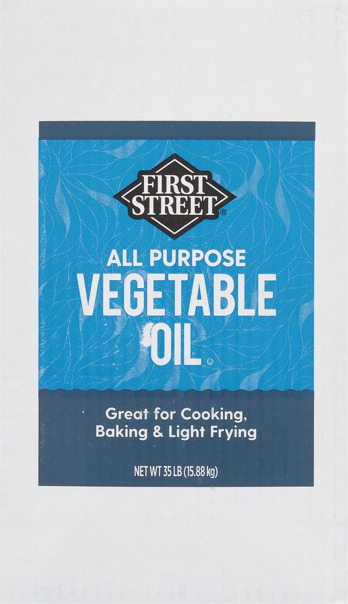 slide 10 of 13, First Street All Purpose Vegetable Oil, 35 lb