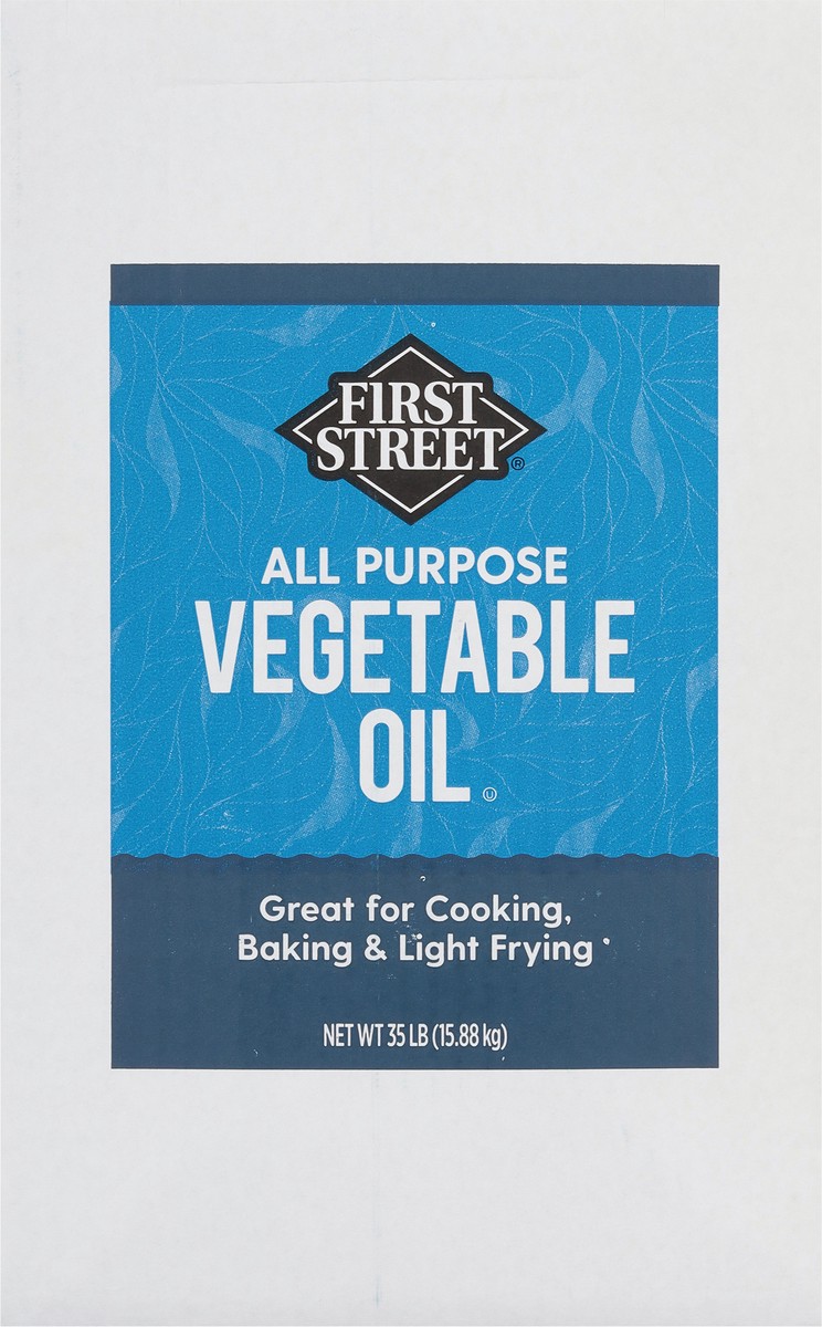 slide 11 of 13, First Street All Purpose Vegetable Oil, 35 lb