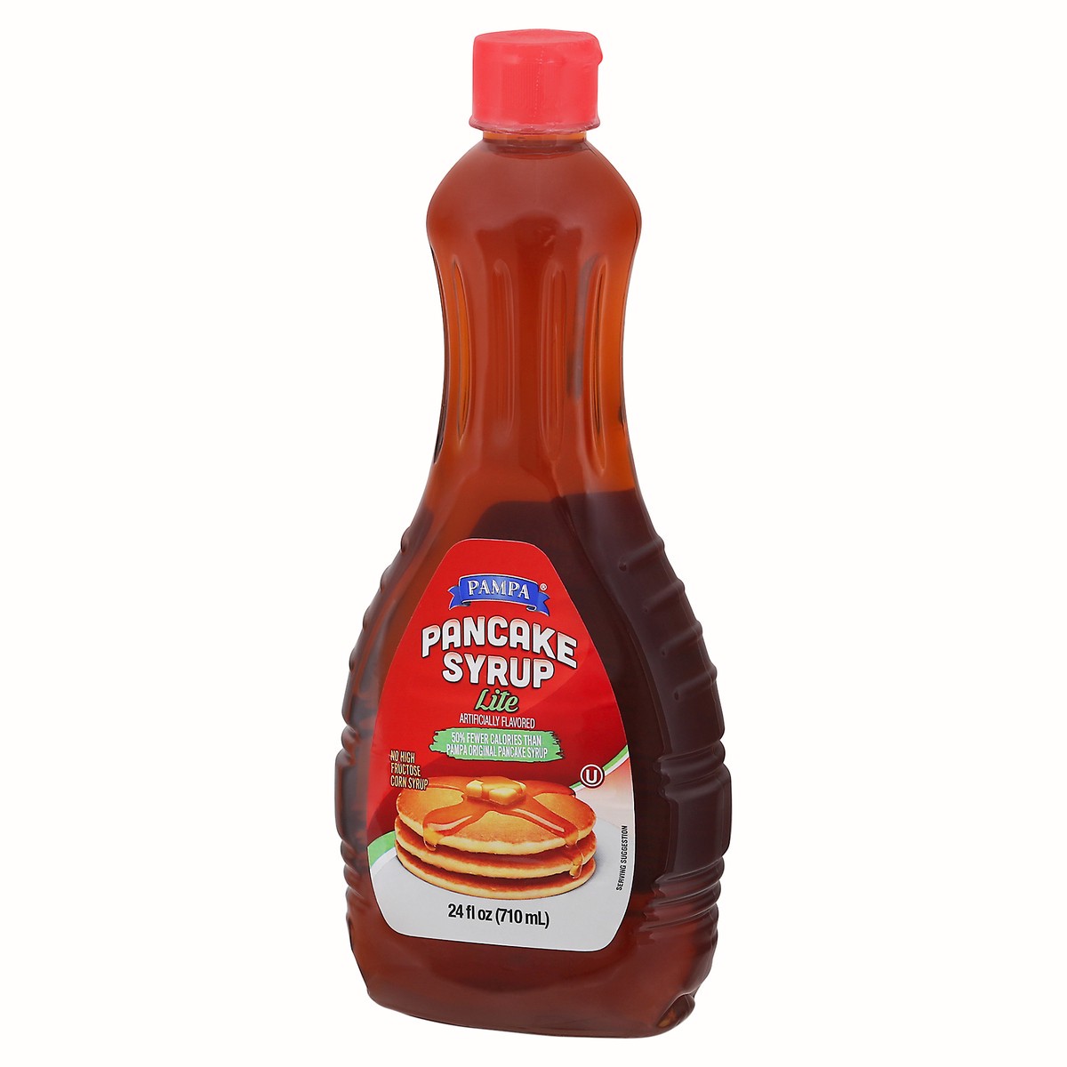 slide 12 of 14, Pampa Lite Pancake Syrup 24 fl oz, 24 fl oz