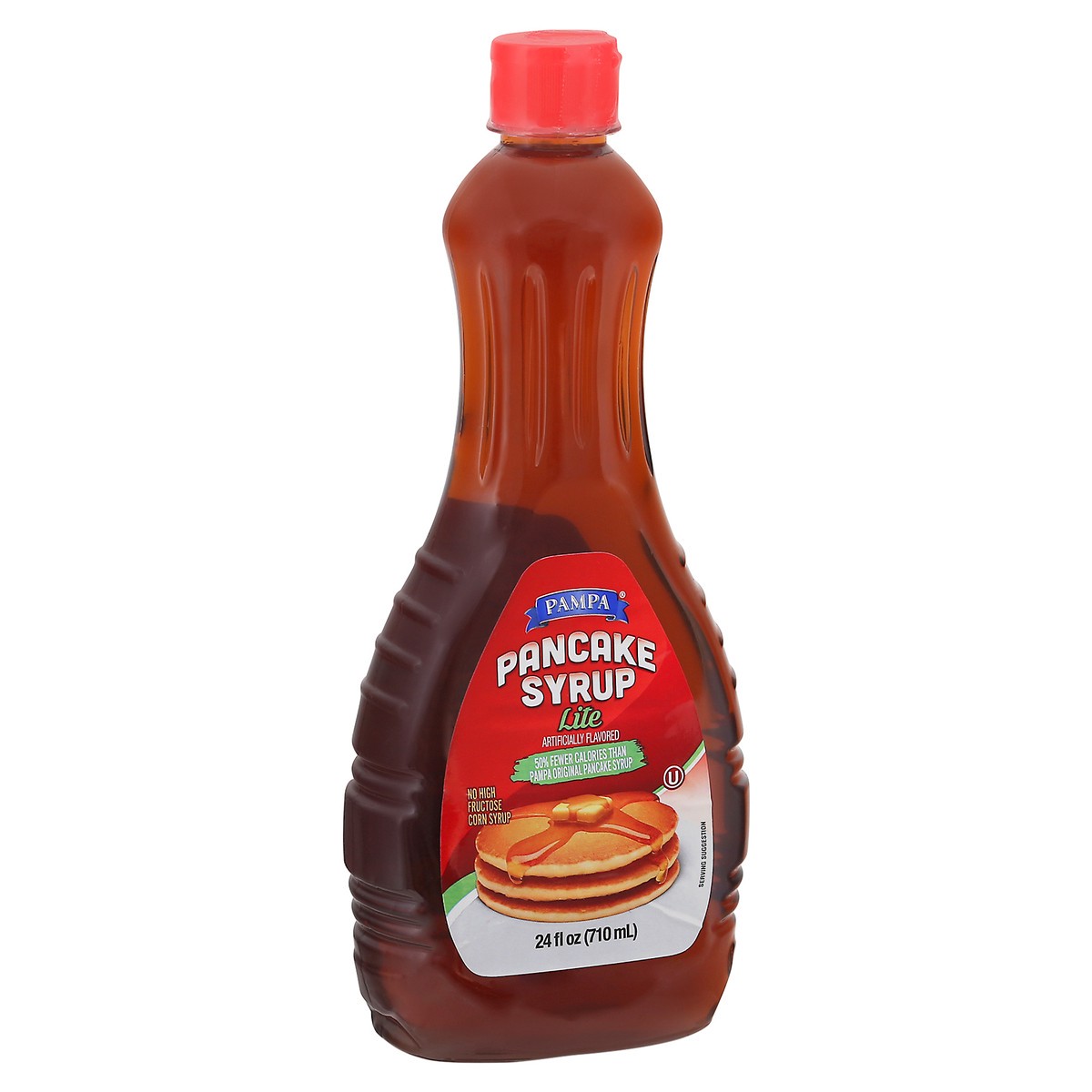slide 13 of 14, Pampa Lite Pancake Syrup 24 fl oz, 24 fl oz