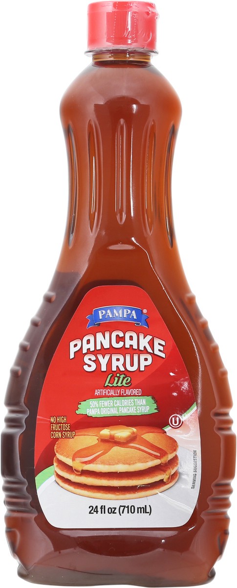 slide 2 of 14, Pampa Lite Pancake Syrup 24 fl oz, 24 fl oz