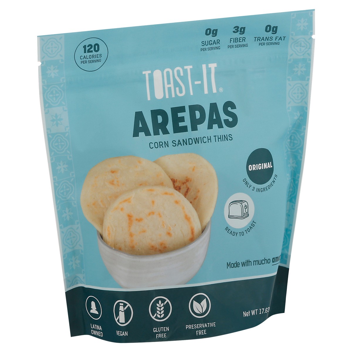 slide 6 of 12, Toast-It Original Arepas 5 ea, 5 ct
