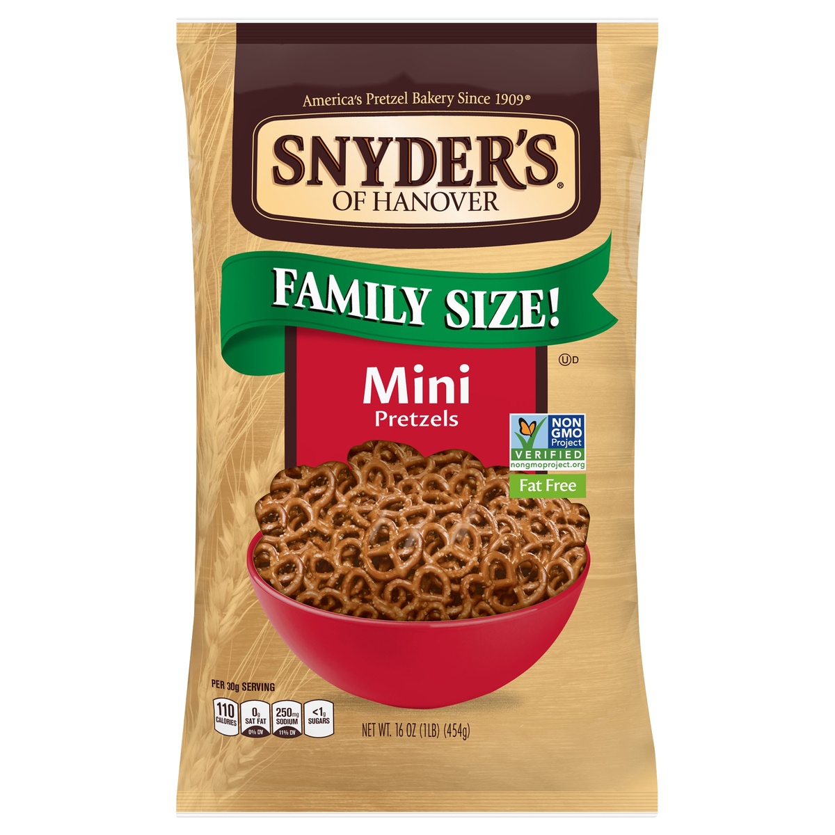 slide 6 of 7, Snyder's of Hanover Snyder's Pounder Mini Pretzels, 16 oz