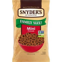 Snyder's of Hanover Mini Pretzels, 16 Oz Bag
