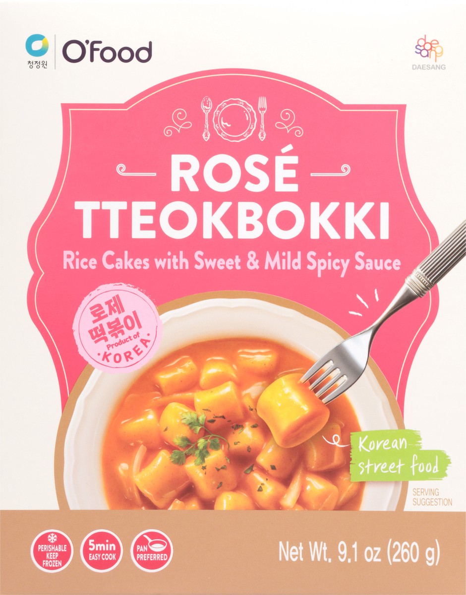 slide 6 of 13, O'Food Rose TTeokbokki 9.1 oz, 9.1 oz