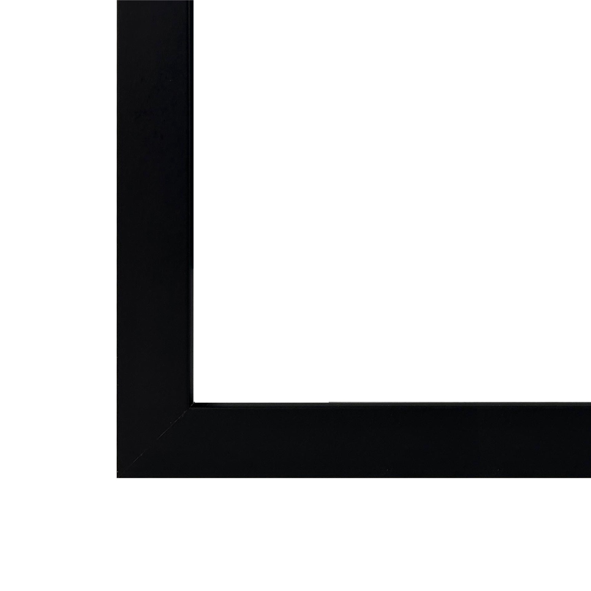 slide 3 of 5, Basics 6" X 6" Black Flat Frame By Studio Decor, 6 in x 6 in