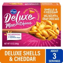 Kroger Deluxe Shells And Cheddar