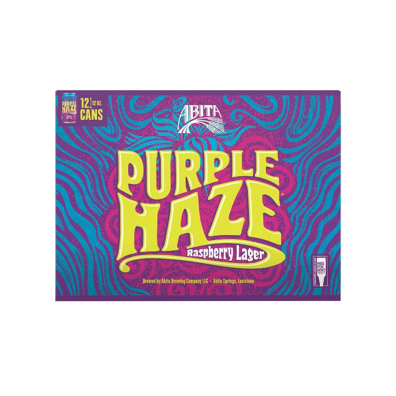 slide 2 of 2, Abita Purple Haze Can, 12 ct; 12 fl oz
