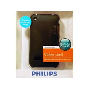 slide 1 of 1, Philips Iphone Video Shell Hard Case With Stand, 1 ct