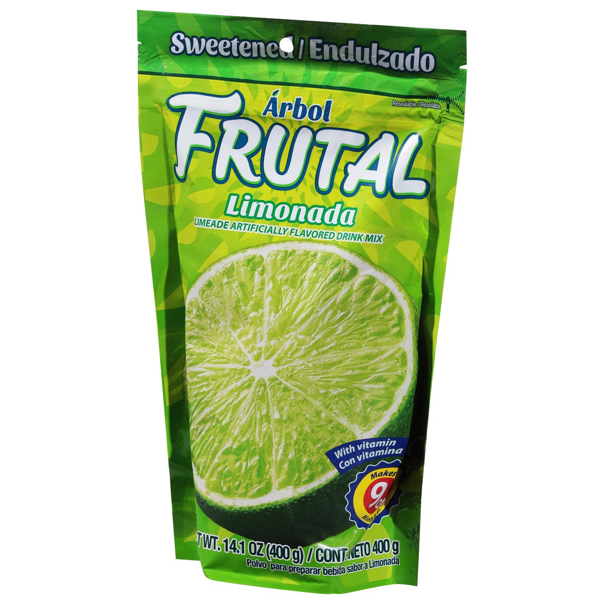 slide 4 of 9, Frutal Sweetened Limonada Drink Mix - 14.1 oz, 14.1 oz