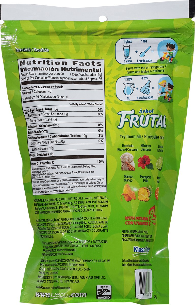 slide 6 of 9, Frutal Sweetened Limonada Drink Mix - 14.1 oz, 14.1 oz