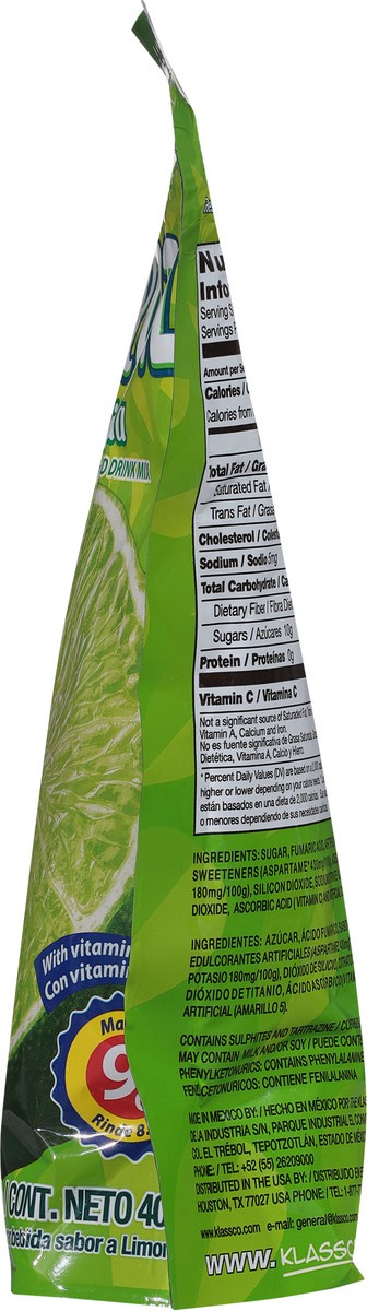 slide 5 of 9, Frutal Sweetened Limonada Drink Mix - 14.1 oz, 14.1 oz