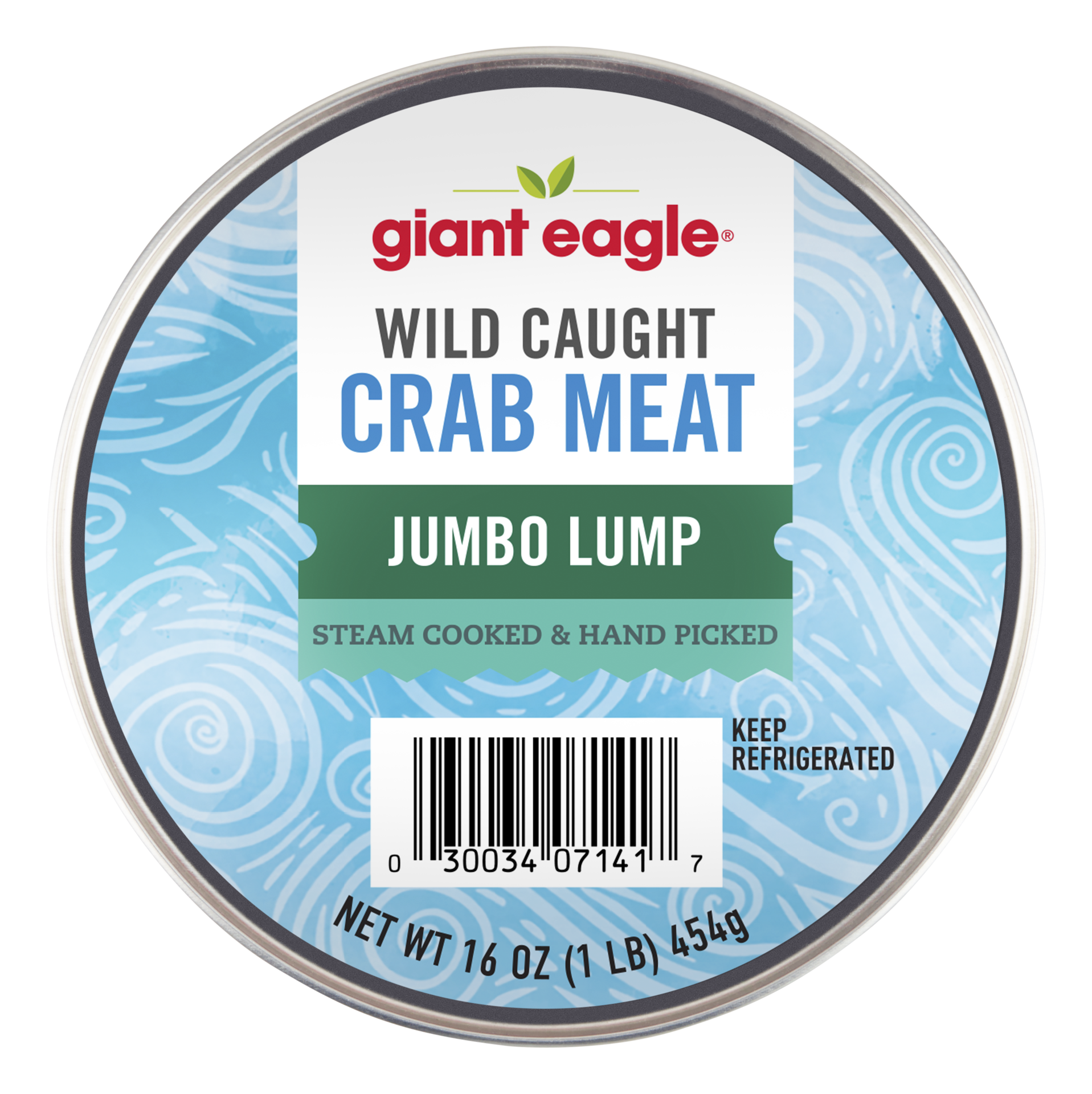 slide 1 of 1, Giant Eagle Wild Caught Colossal Crab Meat, 1 lb