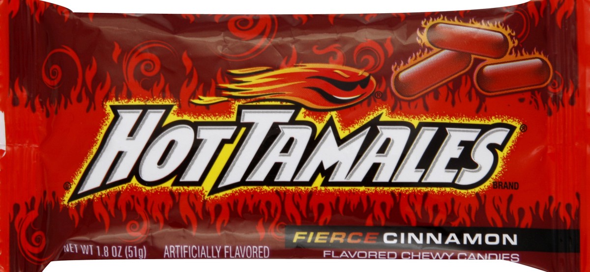 slide 6 of 6, Hot Tamales Fierce Cinnamon, 2.12 oz