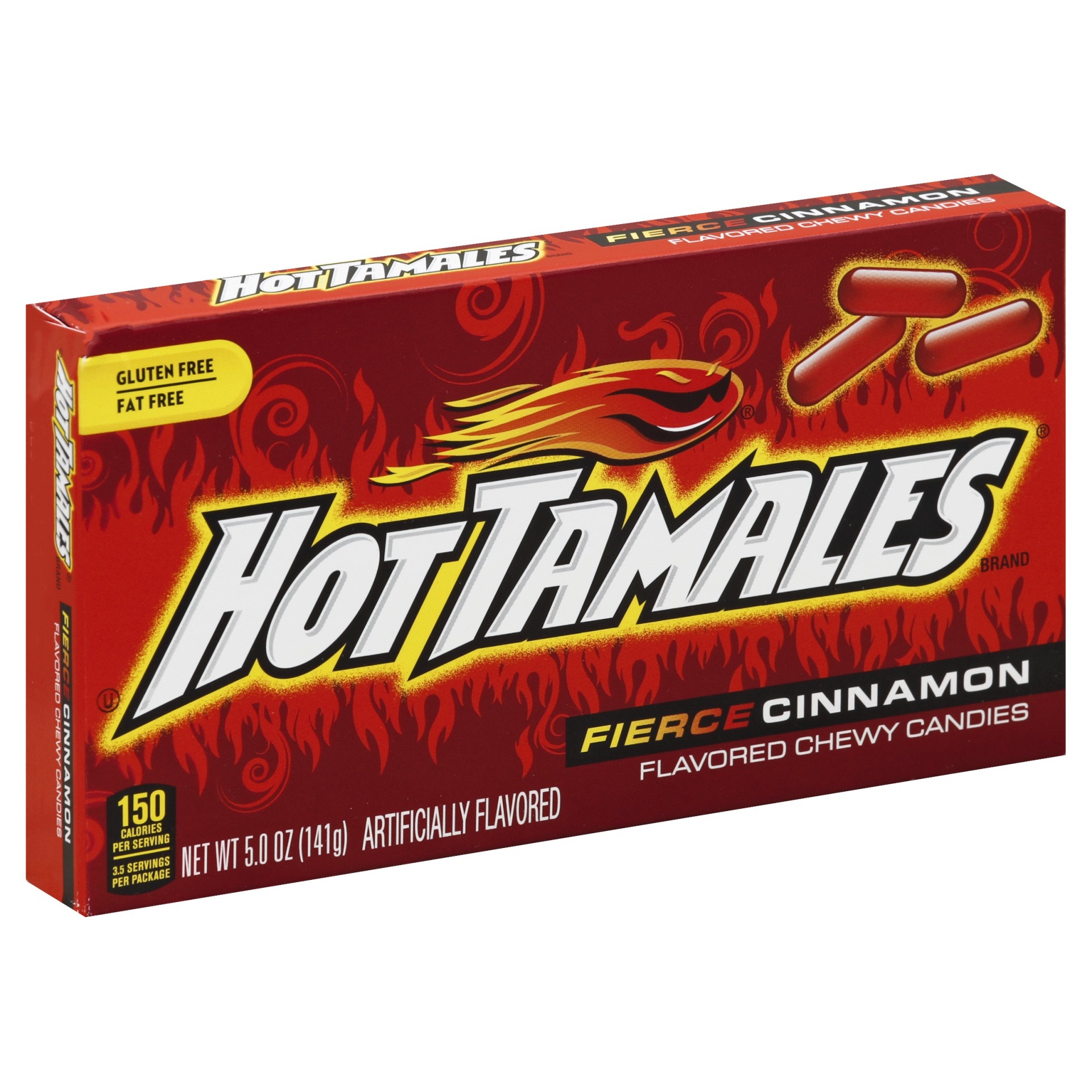 slide 1 of 1, Hot Tamales Fierce Cinnamon, 2.12 oz