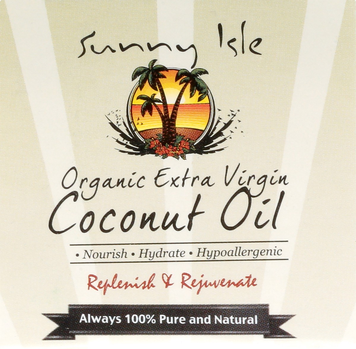 slide 3 of 11, Sunny Isle Organic Extra Virgin Coconut Oil 4 oz, 4 oz