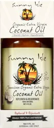 Sunny Isle Organic Extra Virgin Coconut Oil 4 oz