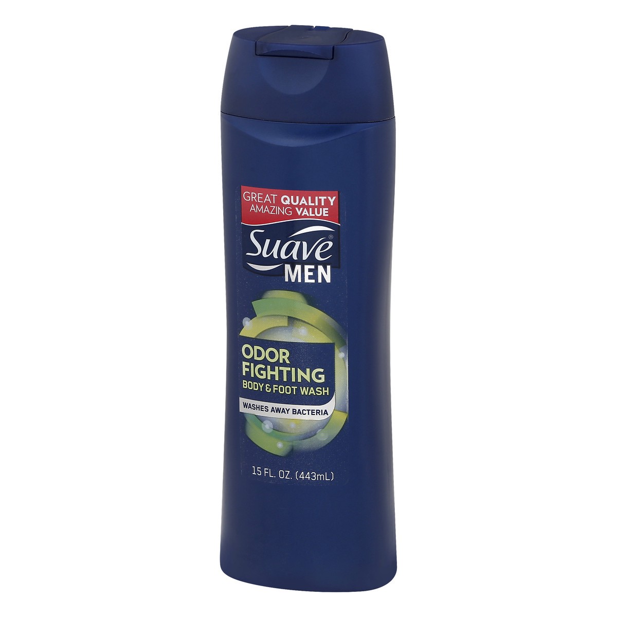 slide 4 of 9, Suave Men Foot & Body Wash Odor Fighting, 15 oz, 15 oz