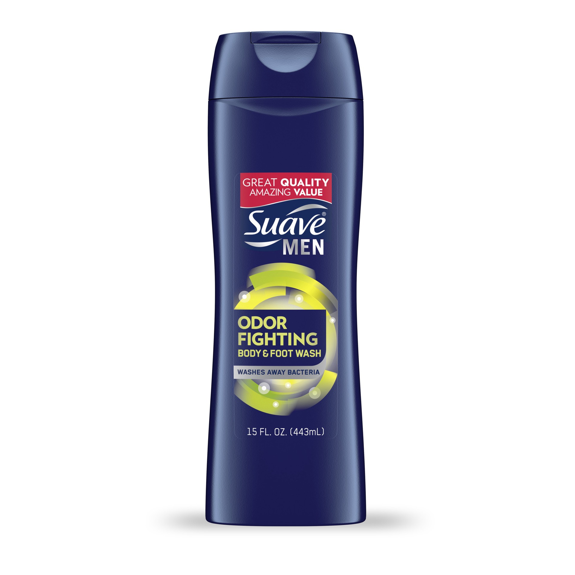 slide 1 of 9, Suave Men Foot & Body Wash Odor Fighting, 15 oz, 15 oz