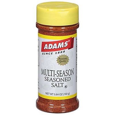 slide 1 of 1, Adams Multi-Season Seasoned Salt, 5.64 oz