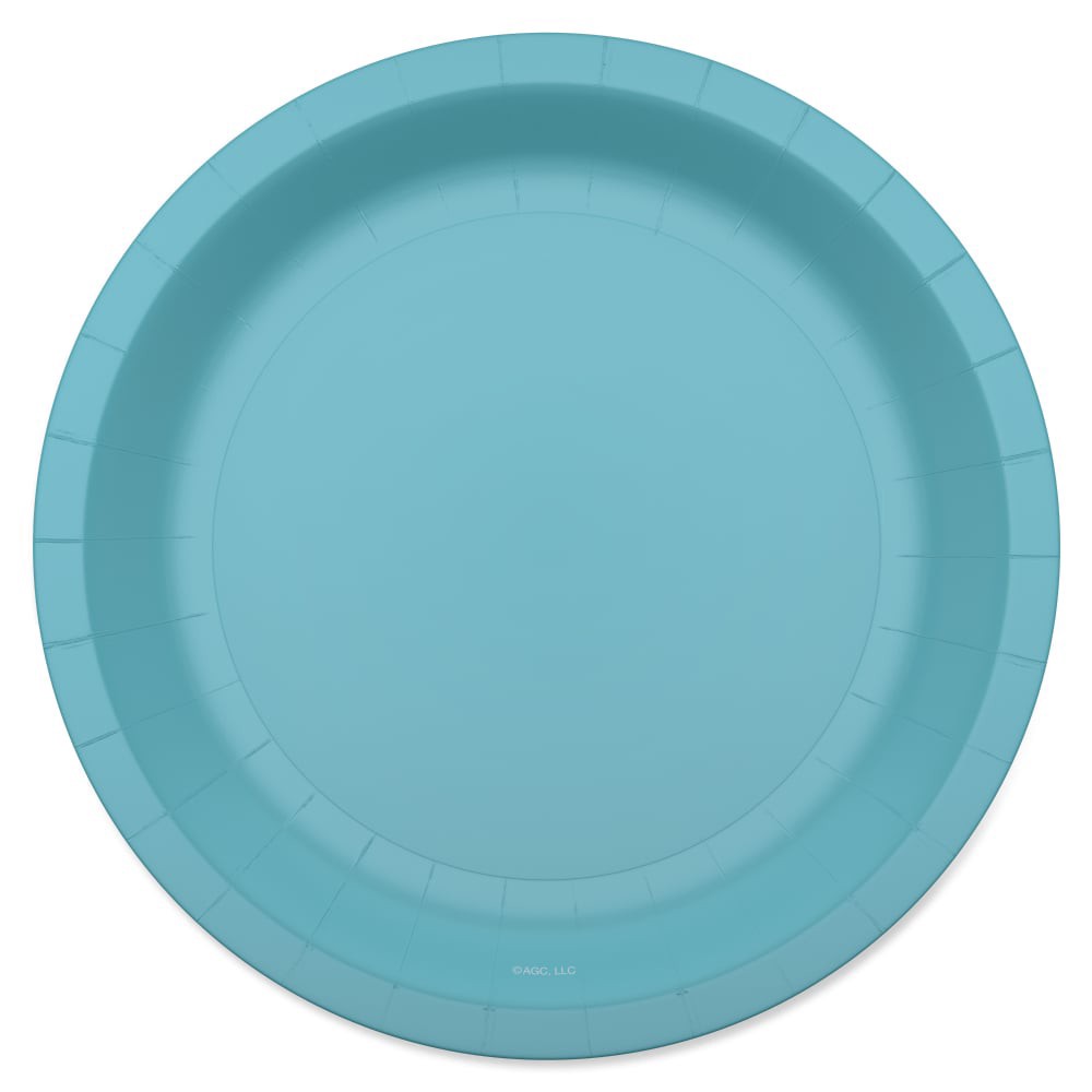 slide 2 of 3, American Greetings All Occasion Paper Plates- Light Blue, 10 ct