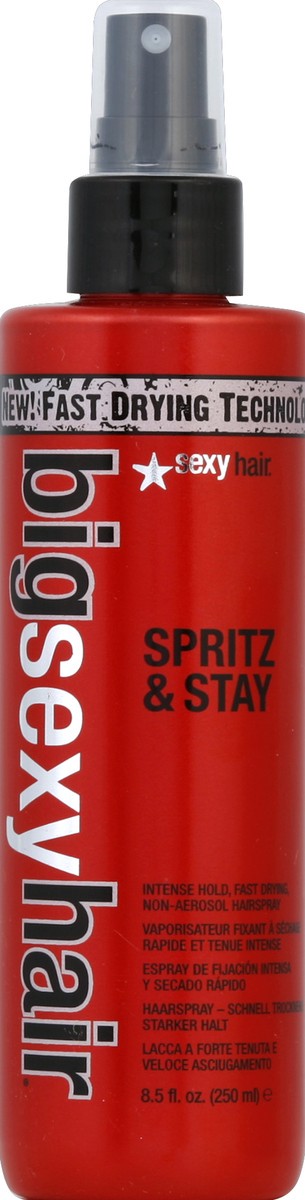 slide 3 of 3, Sexy Hair Big Sexy Hair Spritz & Stay Hairspray, 8.5 fl oz