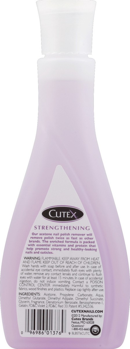 slide 2 of 3, Cutex Nail Polish Remover 6 oz, 6 oz