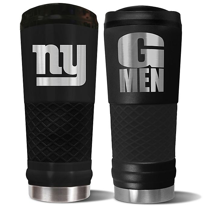 slide 1 of 1, NFL New York Giants Powder Coated Stealth Draft Tumbler, 24 oz