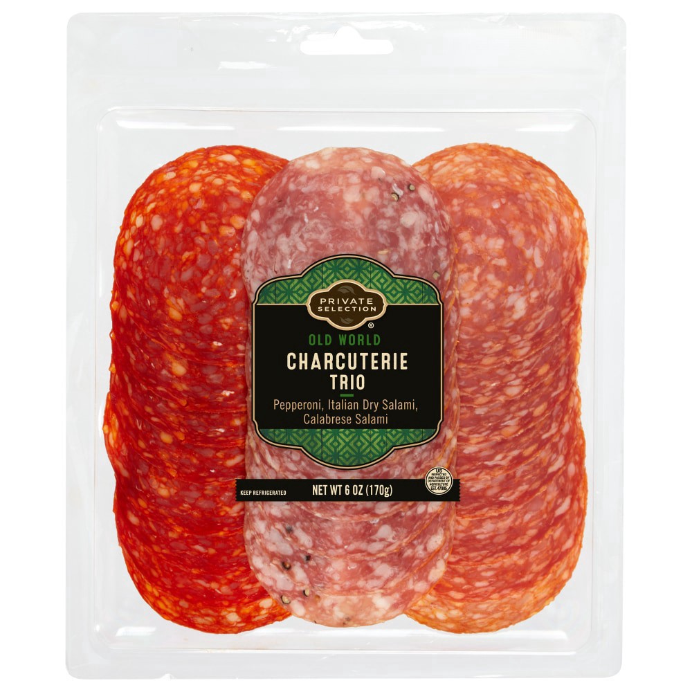 slide 1 of 2, Private Selection Old World Charcuterie Trio, 6 oz