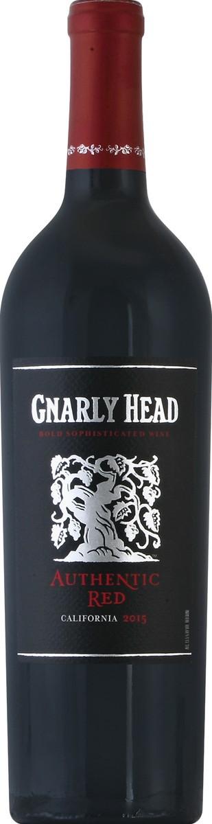 slide 2 of 2, Gnarly Head Authentic Red Blend, 750 ml