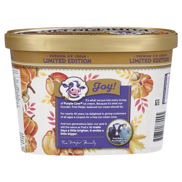 slide 7 of 13, Purple Cow Pumpkin Pie Ice Cream, 1.5 qt