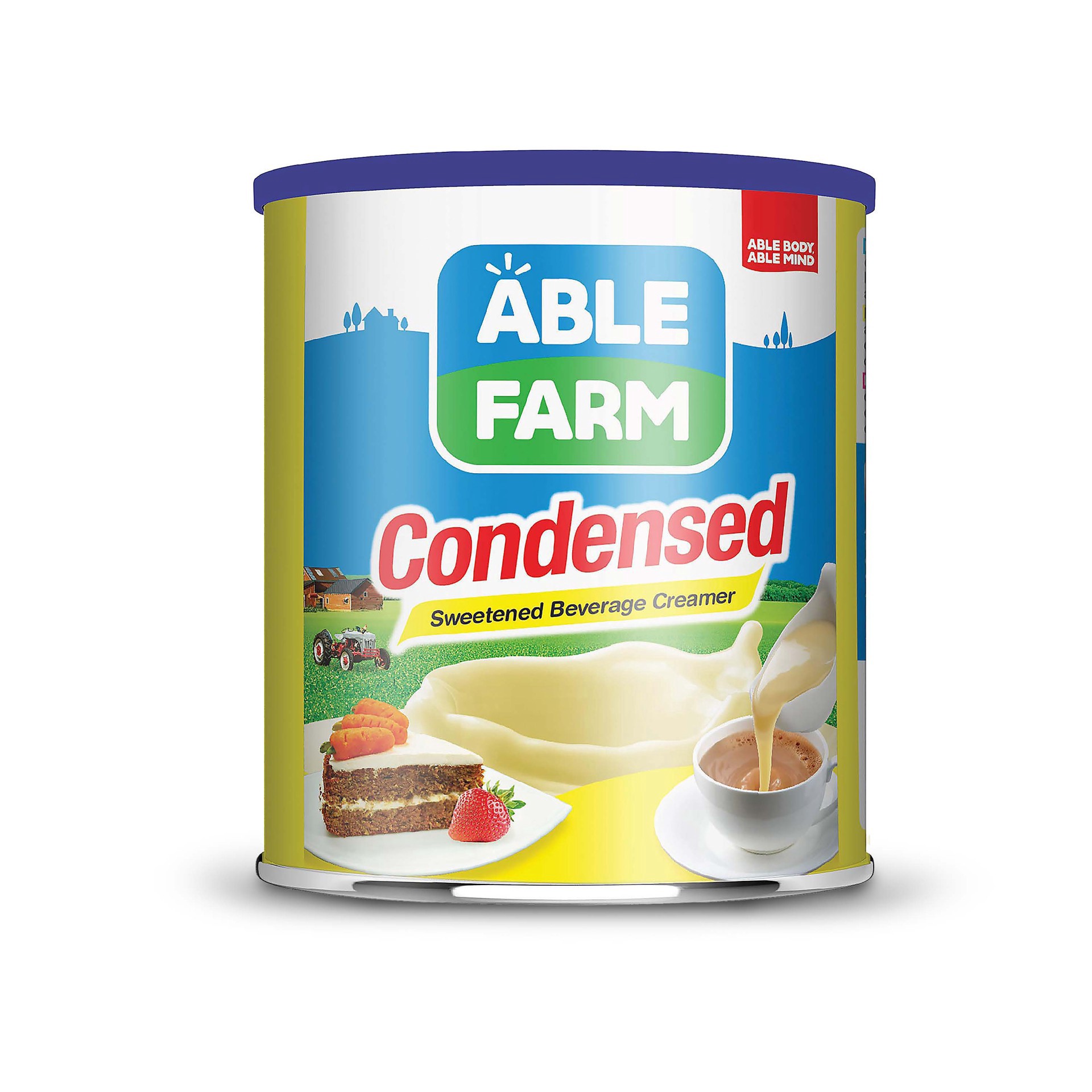 slide 1 of 1, Able Farm Sweetened Conde Cream, 380 gram