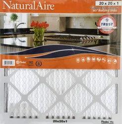 NaturalAire 20 x 20 x 1 Odor Eliminator with Baking Soda Air Cleaning Filter 1 ea