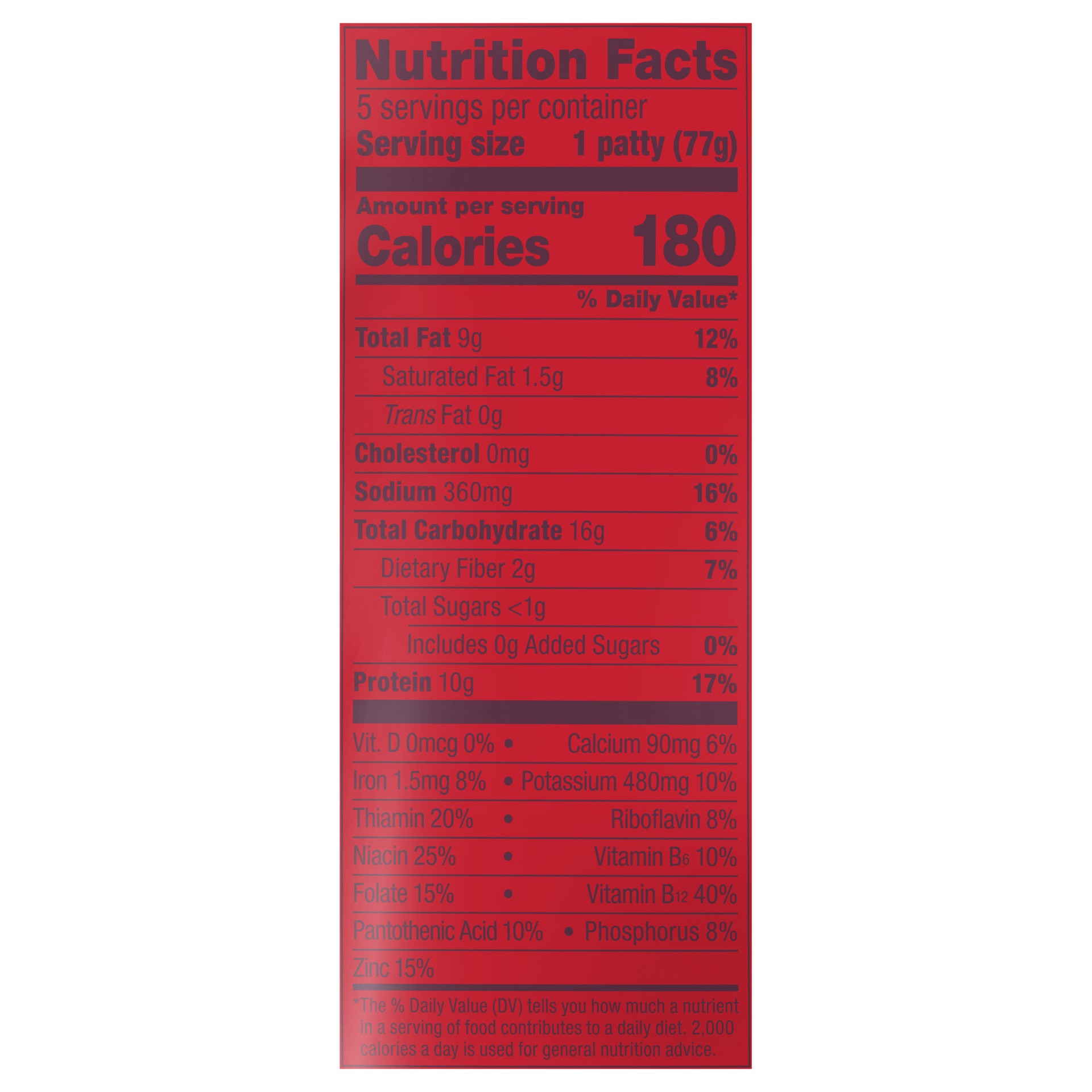 slide 3 of 6, Impossible™ Spicy Chicken Patties Meat From Plants, Frozen, Fully Cooked, 5 Patties, 13.5 oz, 5 ct