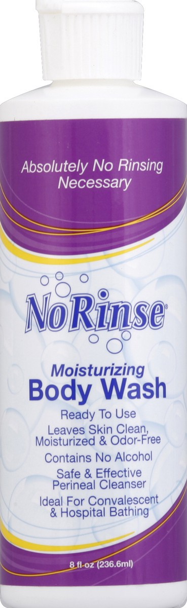 slide 2 of 3, NO RINSE Body Wash 8 oz, 8 oz