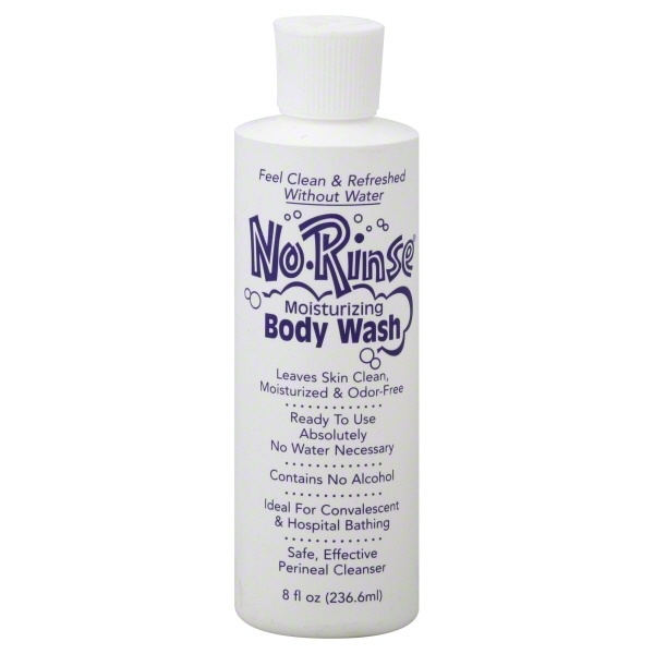 slide 1 of 3, NO RINSE Body Wash 8 oz, 8 oz