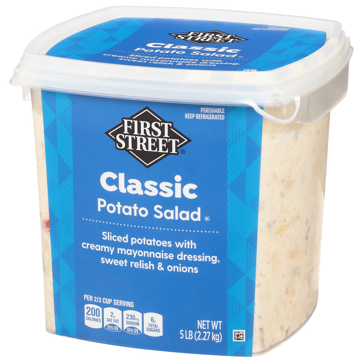 slide 5 of 14, First Street Classic Potato Salad, 5 lb
