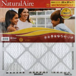 NaturalAire 20 x 20 x 1 Microparticle Air Cleaning Filters, 1 ea