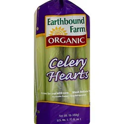 Organic Celery Hearts Prepackaged - 2 Count