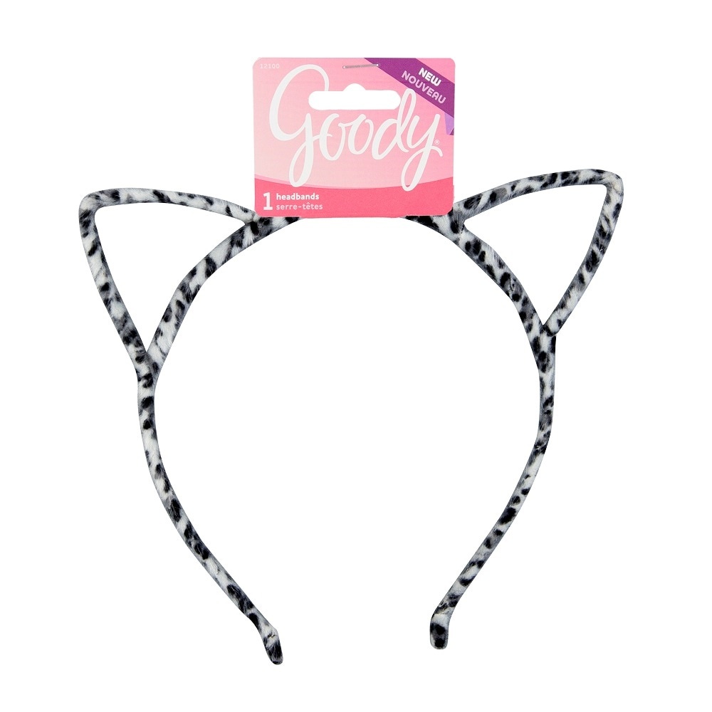 slide 1 of 1, Goody Girls Headband Plastic Cat Ear Pink - Each, 1 ct