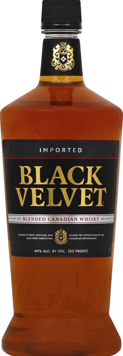 slide 5 of 7, Black Velvet Canadian Whisky, 1.75 liter