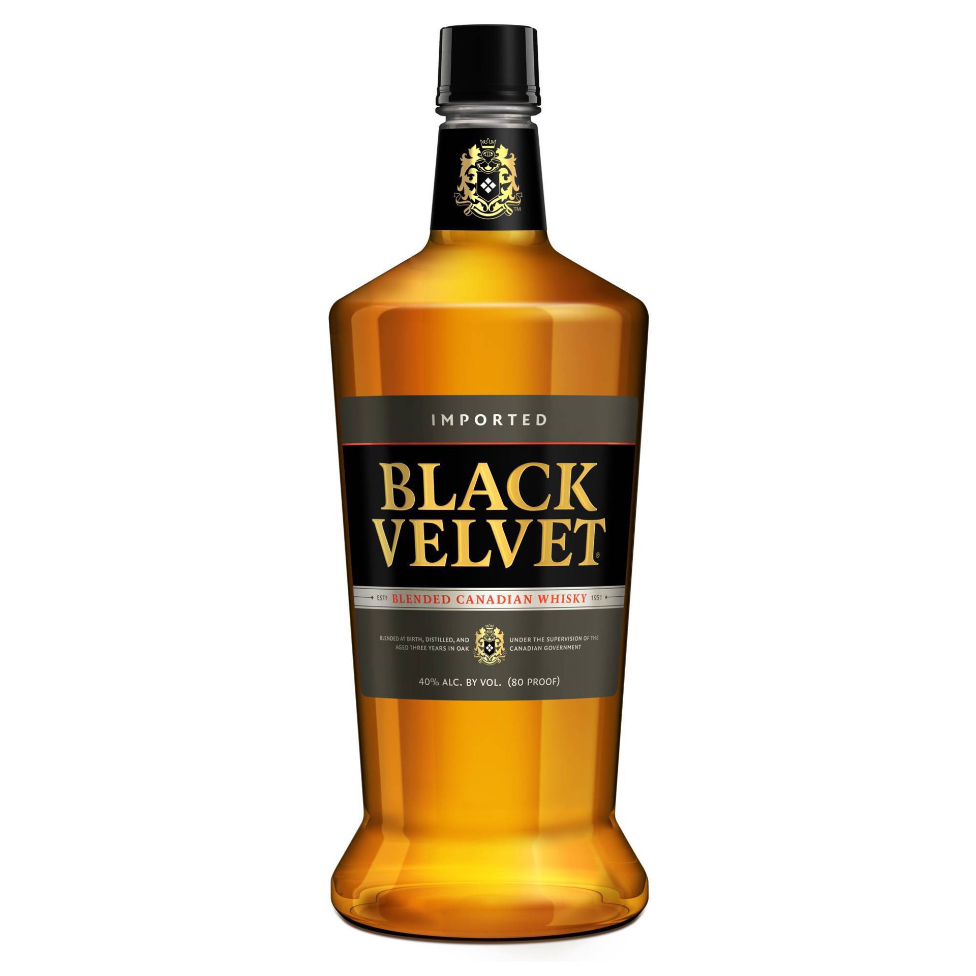 slide 1 of 7, Black Velvet Canadian Whisky, 1.75 liter