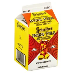 SCHINEIDERS Iced Tea - 1 pint
